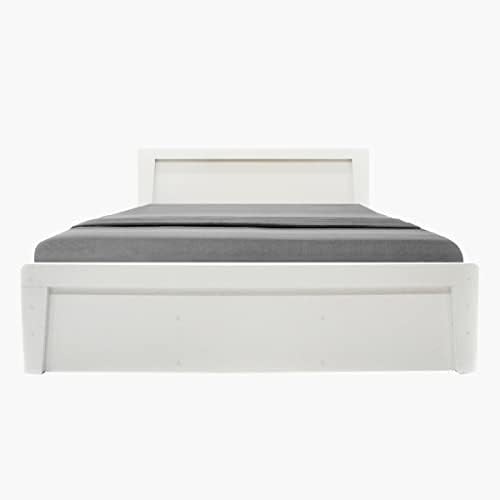 Comfynest Box Kulltorp Plus 6-Piece Queen Bedroom Set with 1 Queen Bed, 2 Nightstands, 1 Dresser Mirror and Stool
