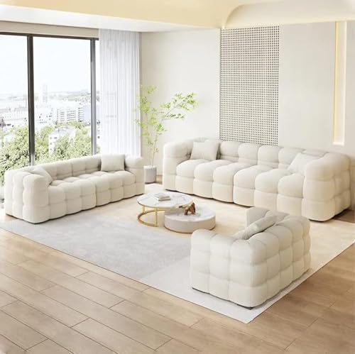 Comfynest Living Room Furniture Curve Shape Velvet Design Luxury Furniture European Sofa