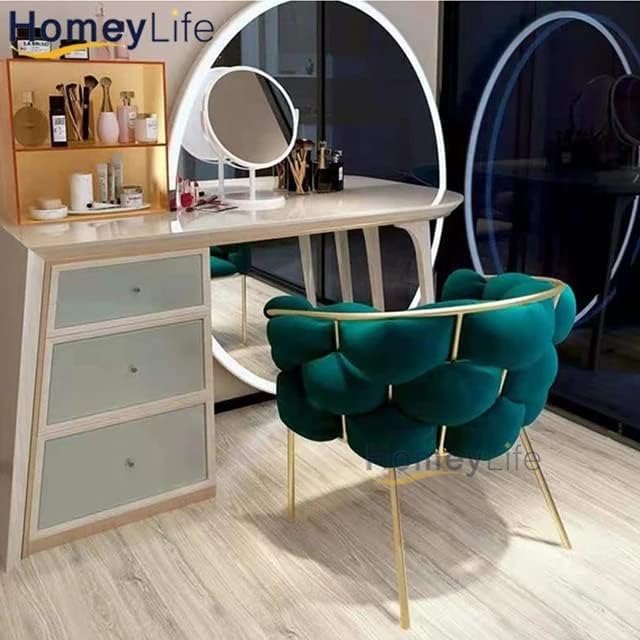 Comfynest - Bubble Chair Modern Design Comfortable Living Room Chair Makeup Chair Party Chair Dining Chair (Green)