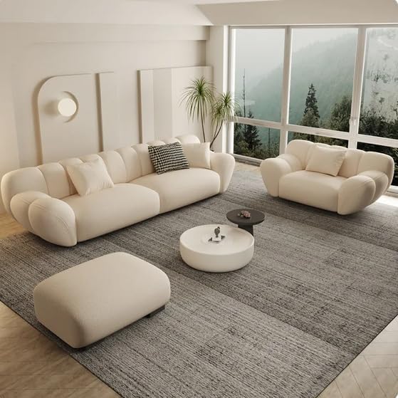 Comfortable and Sylish Flower Sofa Set For Modern Living Rooms