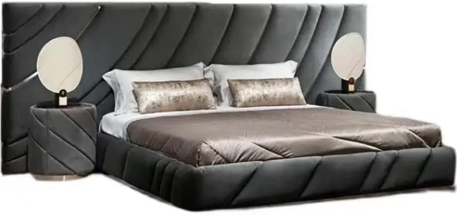 Comfynest bed luxury modern master bedroom double bed high-end villa custom soft bag double King size bed