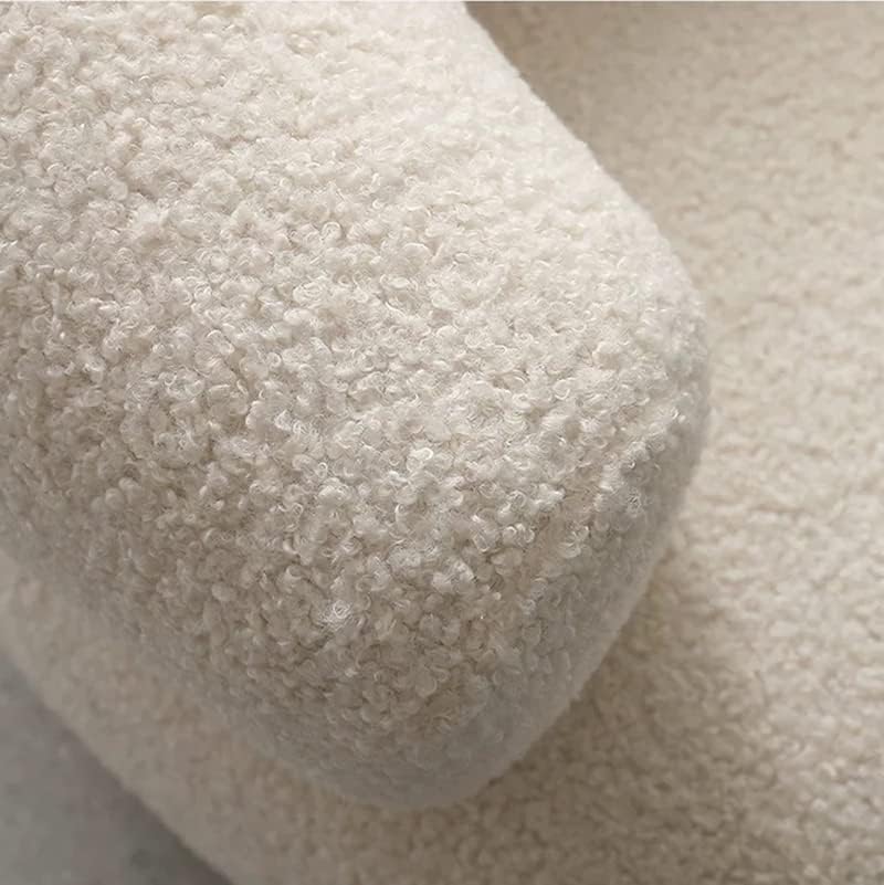 Home Boucle Sofa Chairs Single Seat Comfy Arm Chair Upholstered Living Room Chair Bedroom Furniture