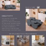 Comfynest 14-Piece Luxurious Kids Couch Playful Comfort for Both Little Ones and Adults