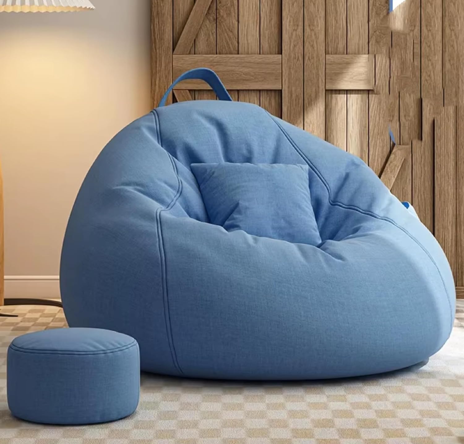 Comfynest Lazy Sofa Cushion Comfortable and Breathable Tatami Cotton and Linen Bean Bag Chair