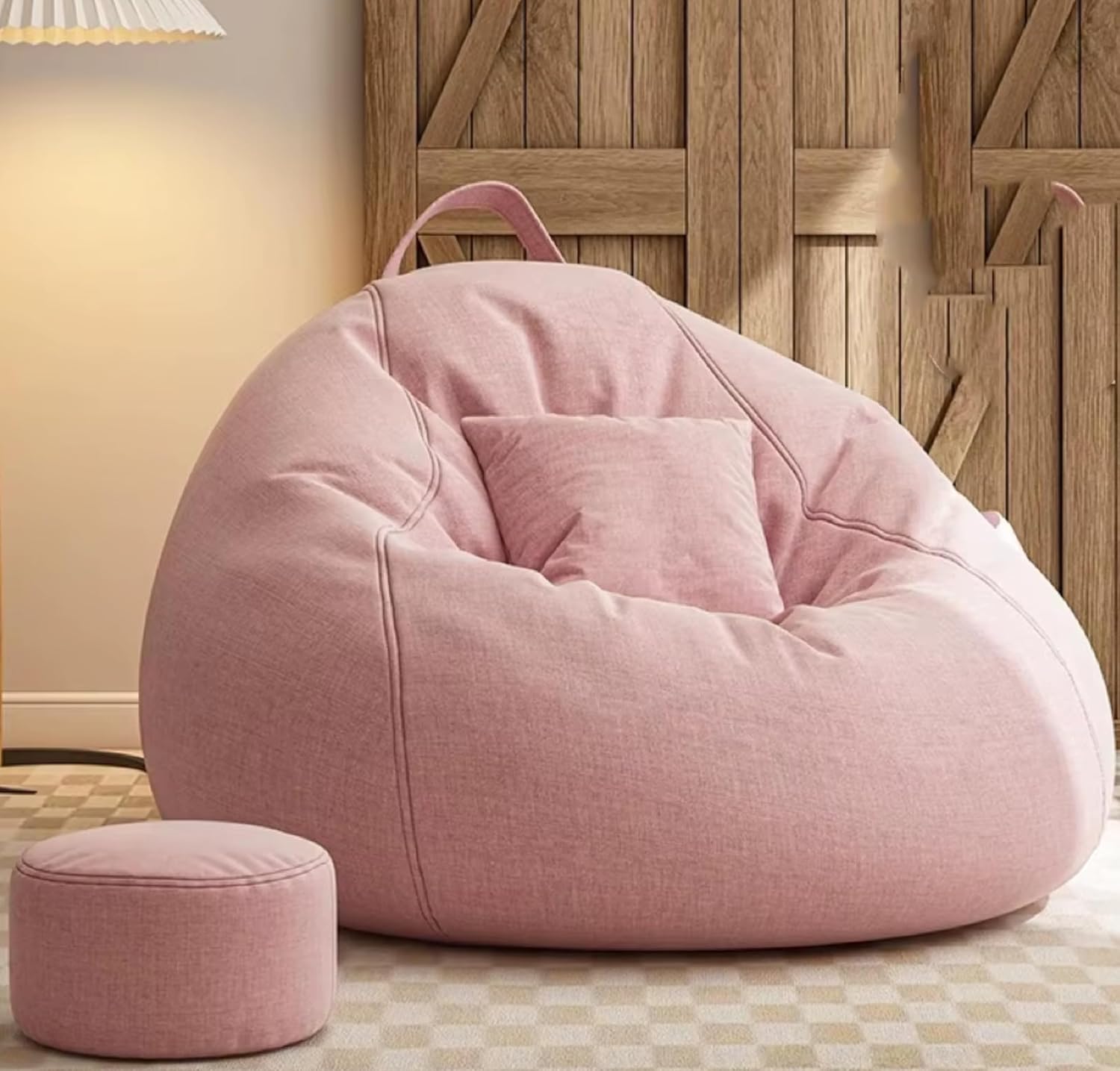 Comfynest Lazy Sofa Cushion Comfortable and Breathable Tatami Cotton and Linen Bean Bag Chair