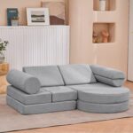 Comfynest 14-Piece Luxurious Kids Couch Playful Comfort for Both Little Ones and Adults