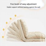 Comfynest Adjustable Folding Floor Sofa with Back Support – Ideal for Bedrooms, Dorms, and Compact Spaces