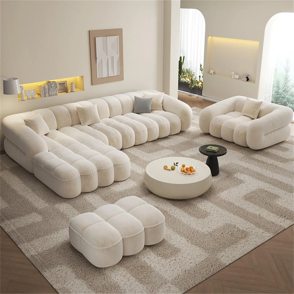 Comfynest Fabric Overstuffed Multifunctional Sofa Set – Multiple Options Available