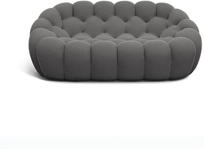 Comfynest Stylish Comfort Modern Wood Sofa With Durable Solid Color Knitted Fabric Upholstery 170.18 X 111.76 X 76.2 Cm