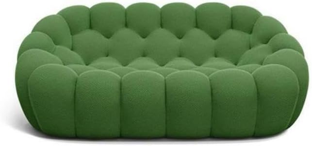 Comfynest Stylish Comfort Modern Wood Sofa With Durable Solid Color Knitted Fabric Upholstery 170.18 X 111.76 X 76.2 Cm