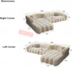 Comfynest Fabric Overstuffed Multifunctional Sofa Set – Multiple Options Available