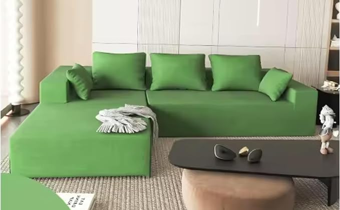 Comfynest New Modern Style Modular Sofa Salon Fabric Sectional L Couch Living Room Sofas Set Home Furniture