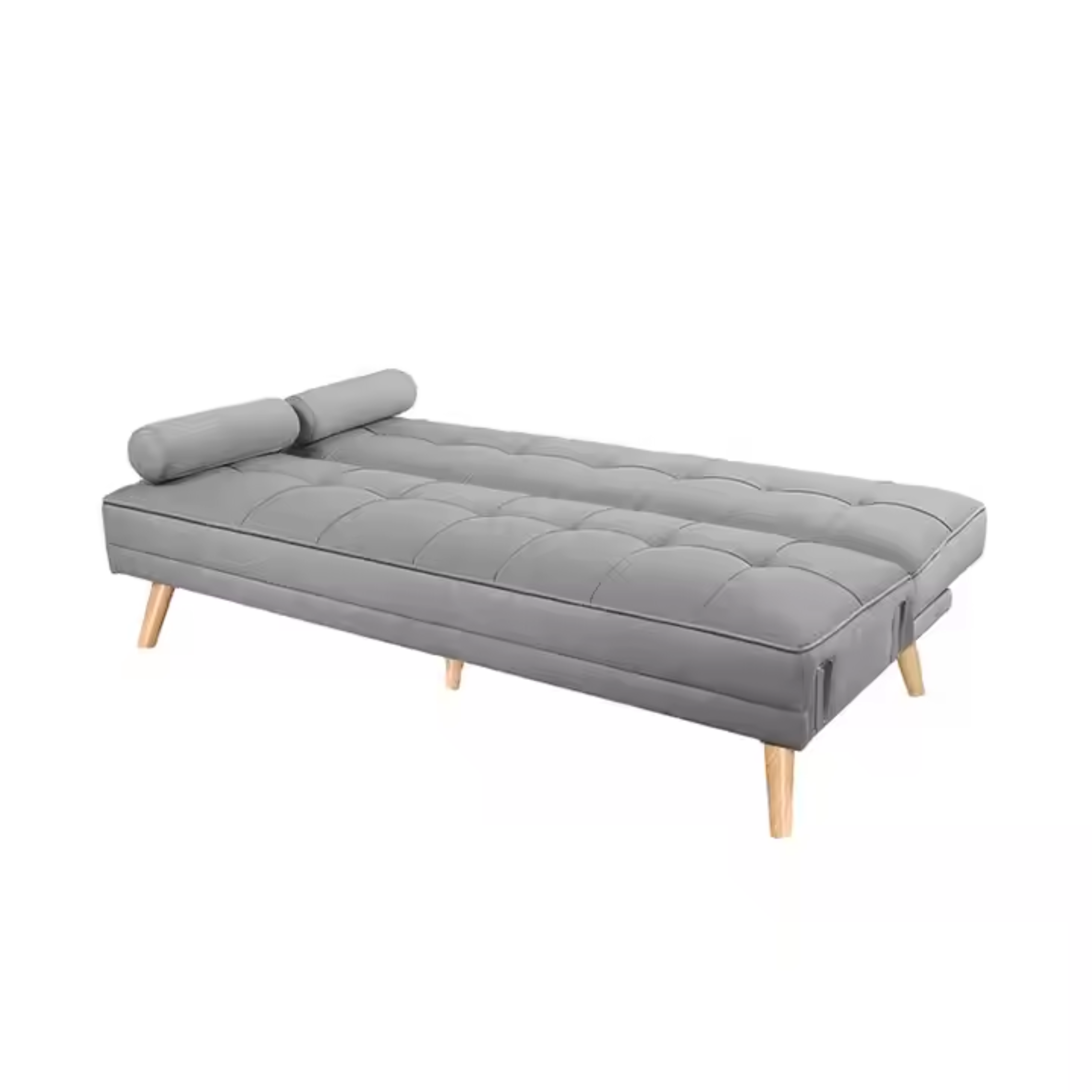 Comfynest Fabric Three-Fold Sofa Bed - Modern Convertible Sofa Bed, Foldable, Space-Saving Design for Home, Office, Hotel, or Apartment, Multi-Purpose Living Room Furniture (203 x 106 x 43 cm)