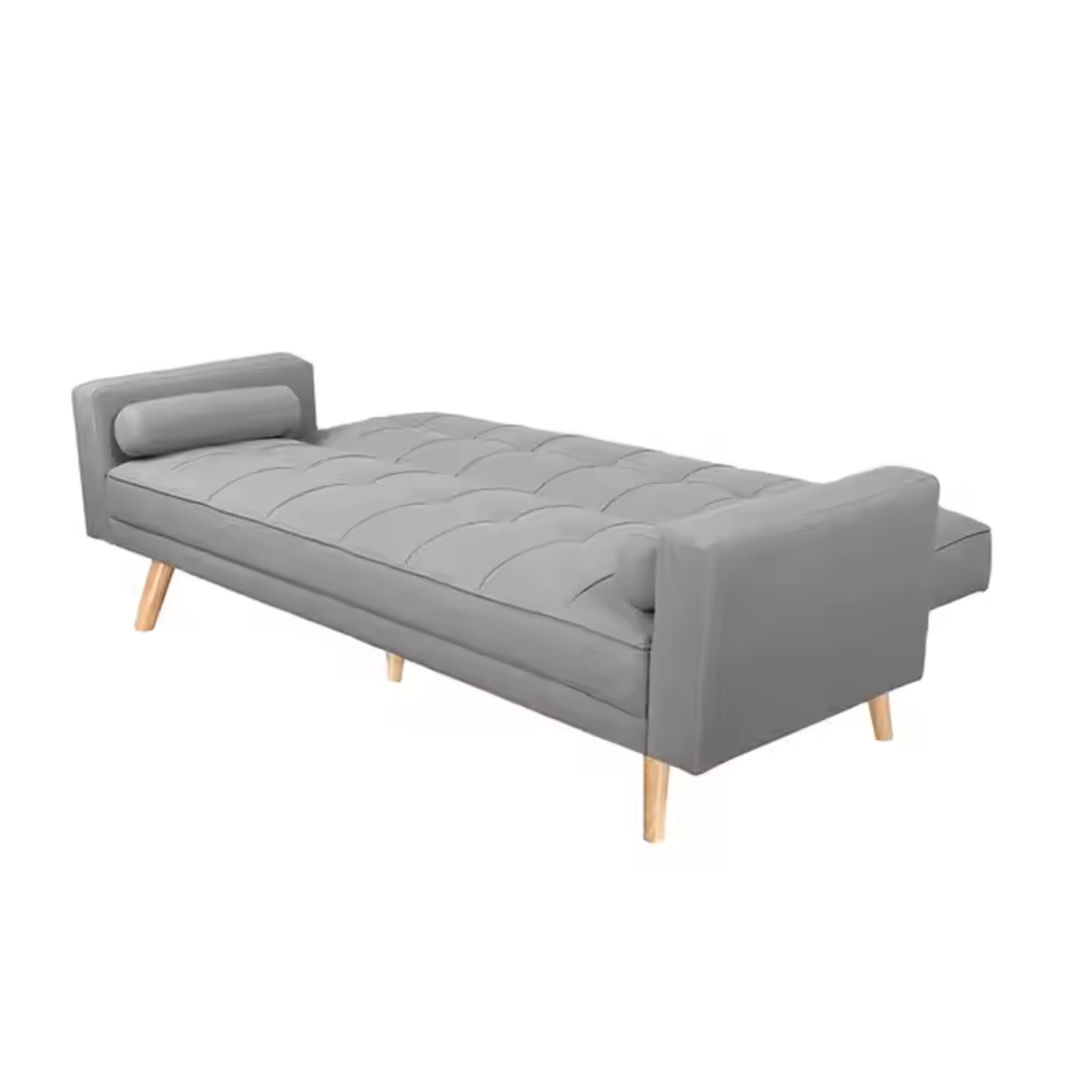 Comfynest Fabric Three-Fold Sofa Bed - Modern Convertible Sofa Bed, Foldable, Space-Saving Design for Home, Office, Hotel, or Apartment, Multi-Purpose Living Room Furniture (203 x 106 x 43 cm)