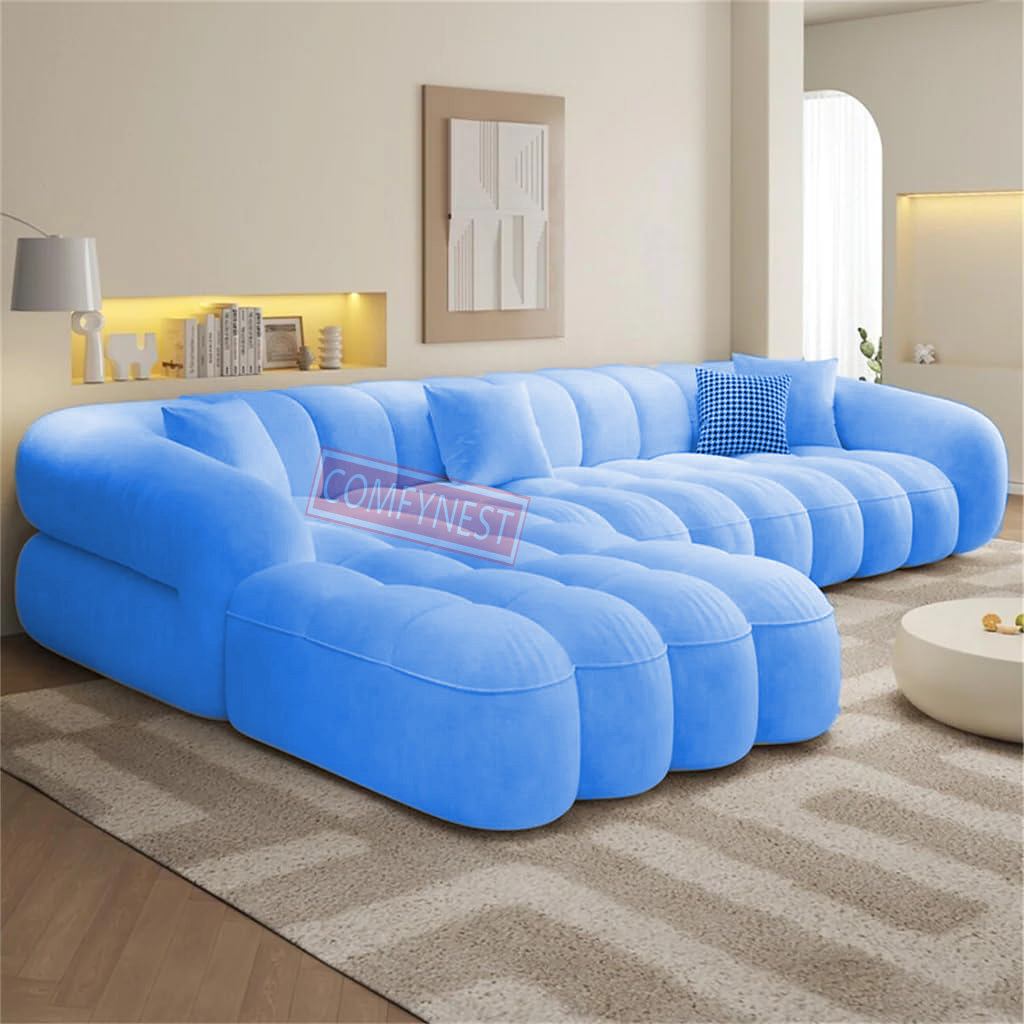 Comfynest Fabric Overstuffed Multifunctional Sofa Set – Multiple Options Available