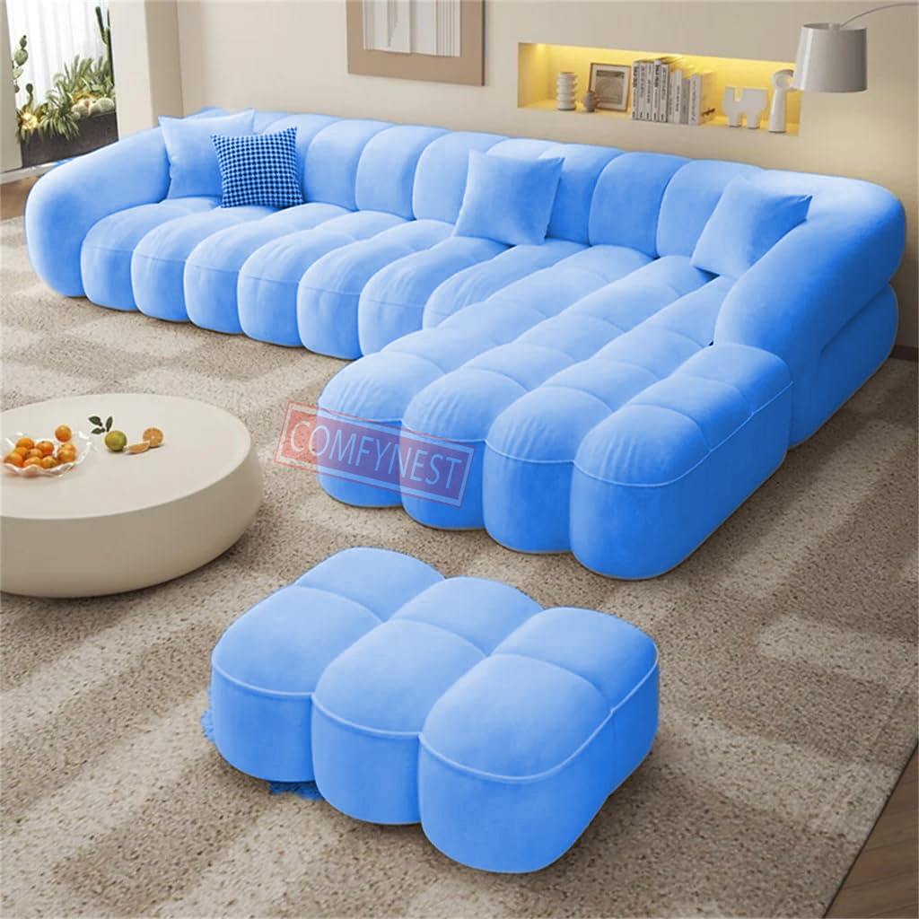 Comfynest Fabric Overstuffed Multifunctional Sofa Set – Multiple Options Available