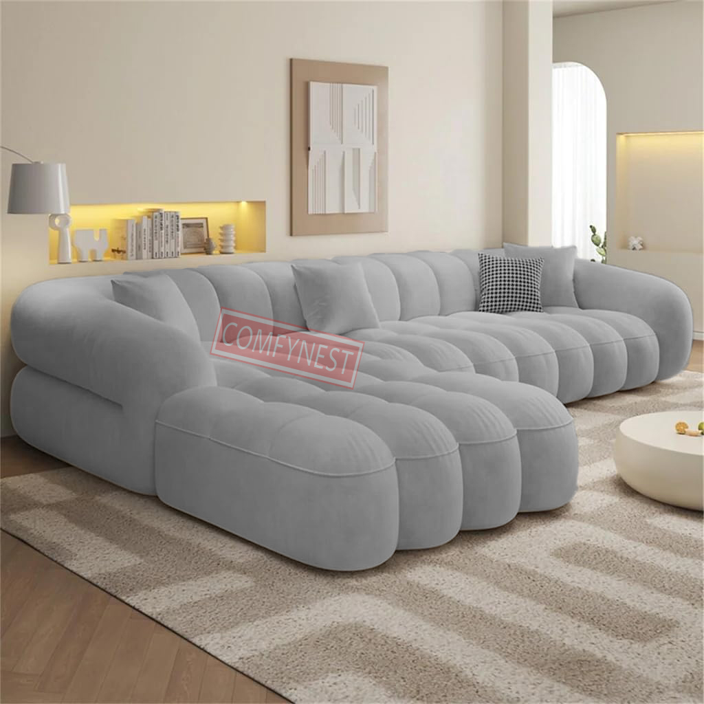 Comfynest Fabric Overstuffed Multifunctional Sofa Set – Multiple Options Available