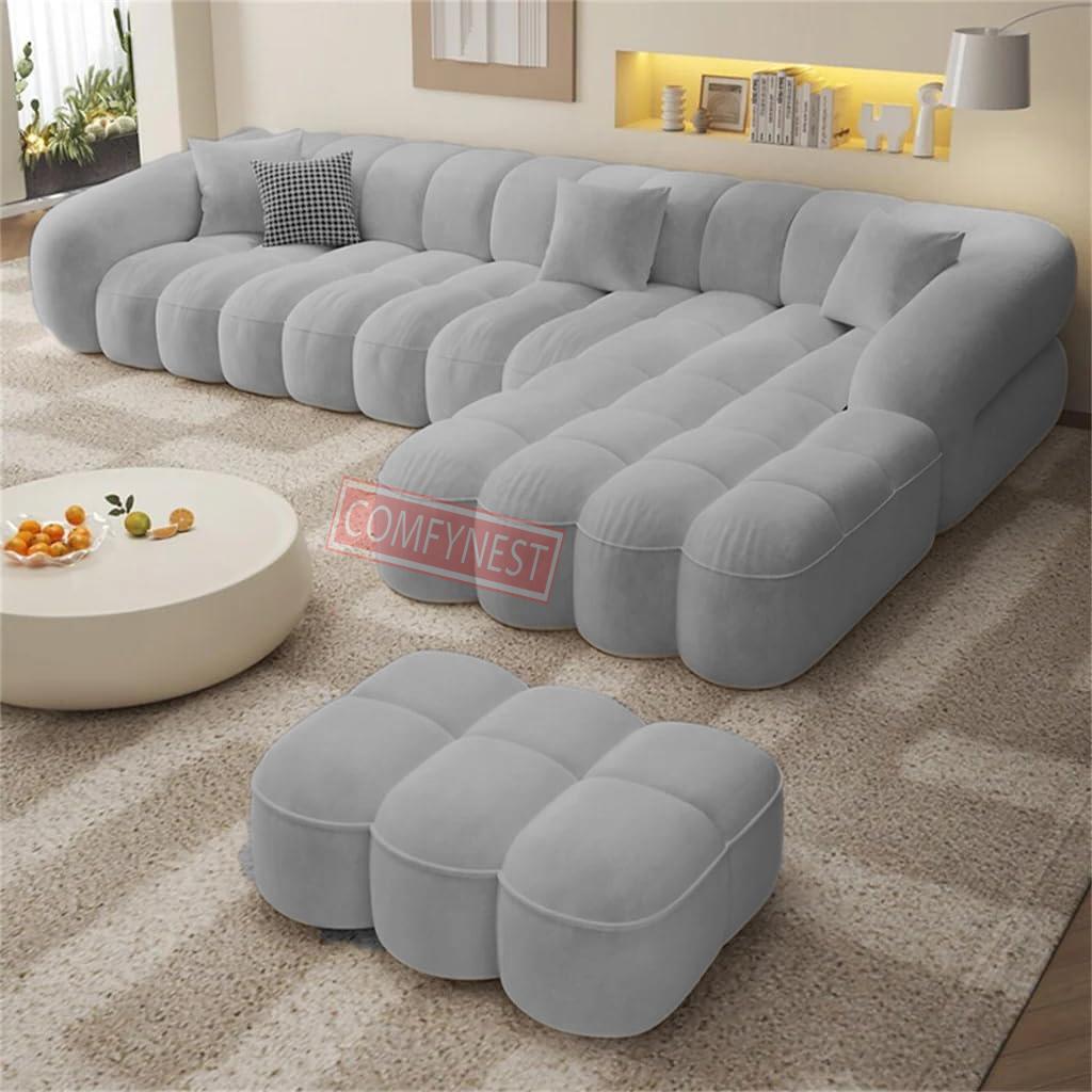 Comfynest Fabric Overstuffed Multifunctional Sofa Set – Multiple Options Available