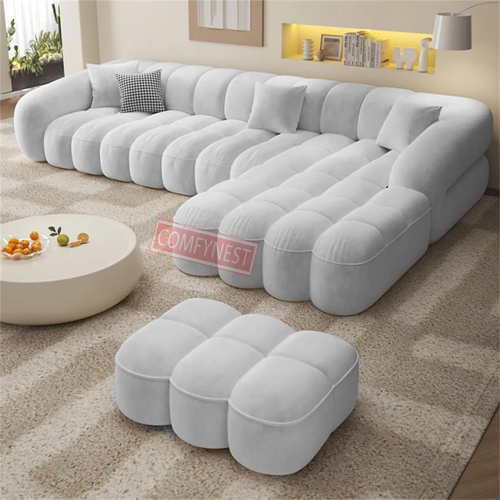 Comfynest Fabric Overstuffed Multifunctional Sofa Set – Multiple Options Available