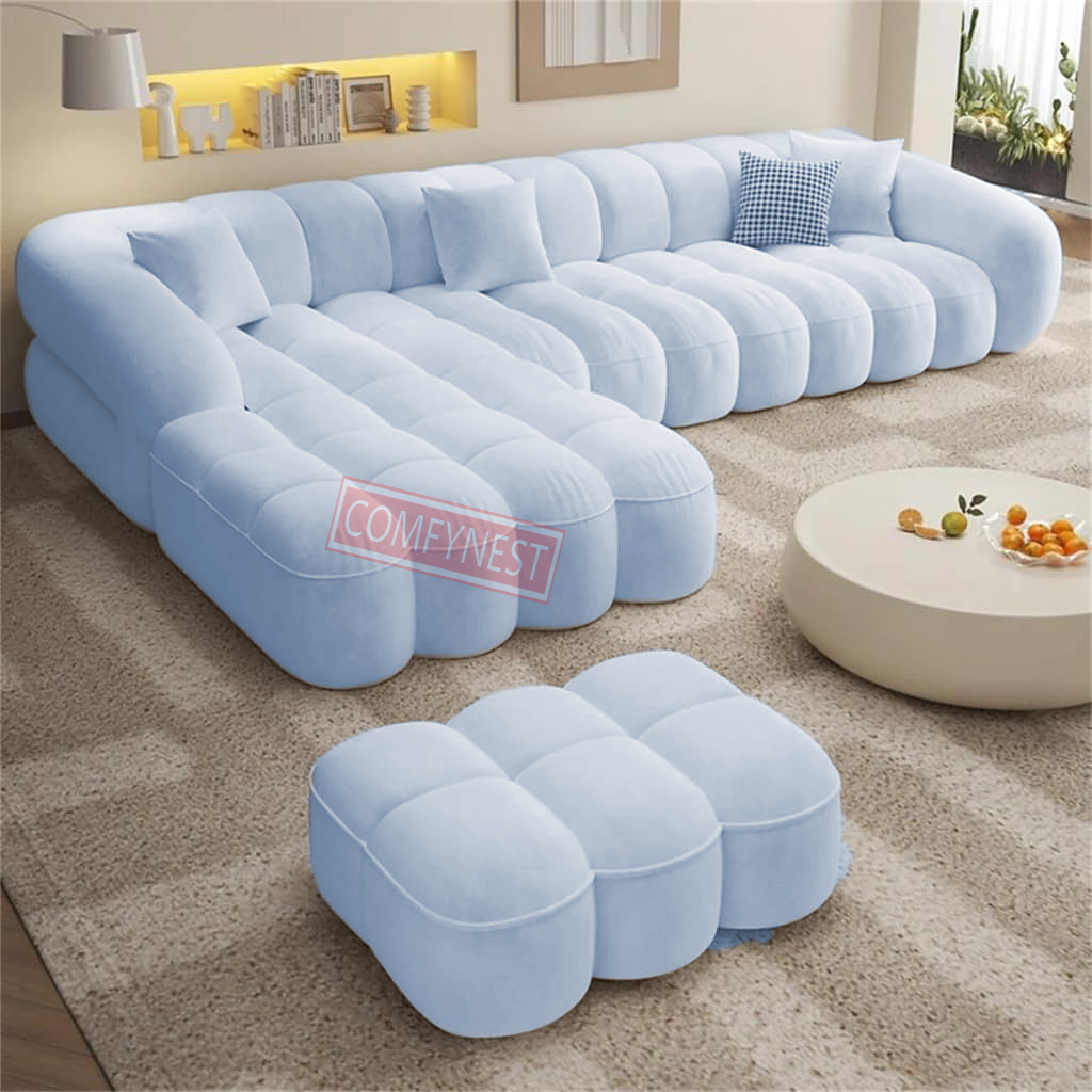 Comfynest Fabric Overstuffed Multifunctional Sofa Set – Multiple Options Available