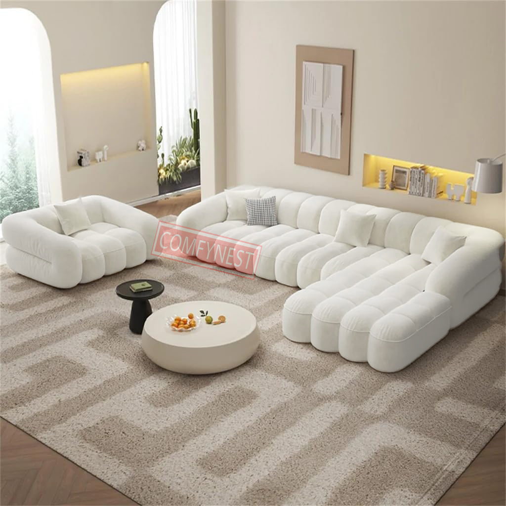 Comfynest Fabric Overstuffed Multifunctional Sofa Set – Multiple Options Available