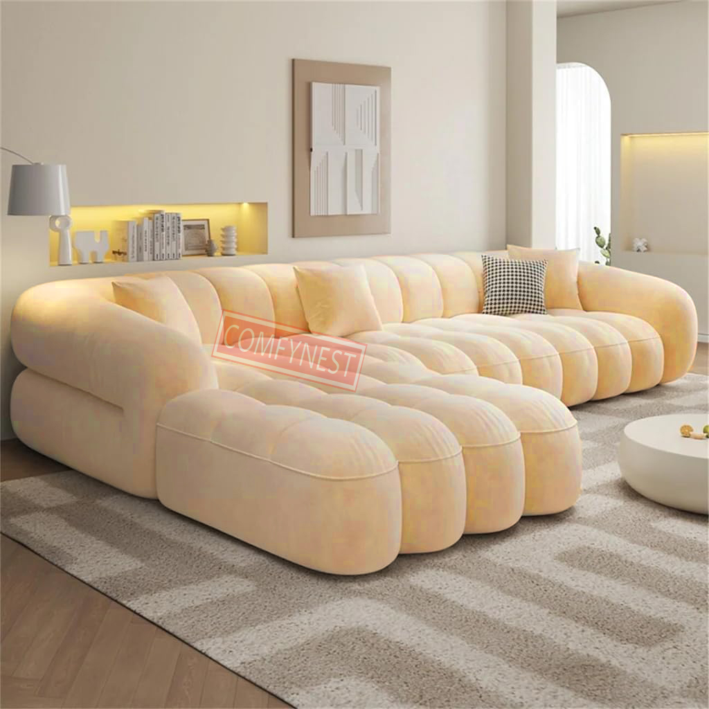 Comfynest Fabric Overstuffed Multifunctional Sofa Set – Multiple Options Available