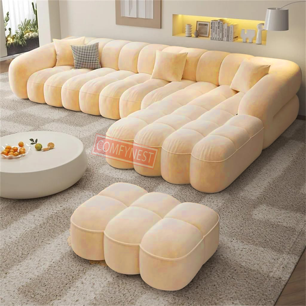 Comfynest Fabric Overstuffed Multifunctional Sofa Set – Multiple Options Available