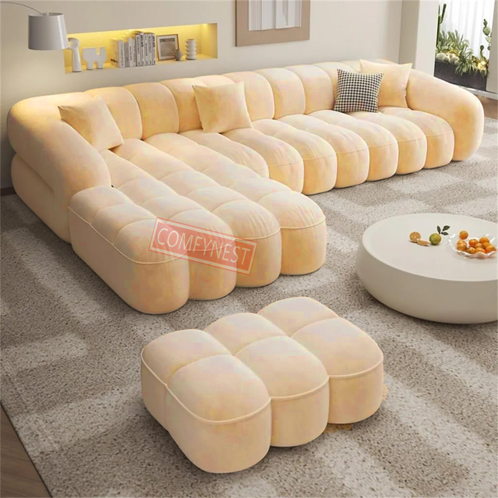 Comfynest Fabric Overstuffed Multifunctional Sofa Set – Multiple Options Available