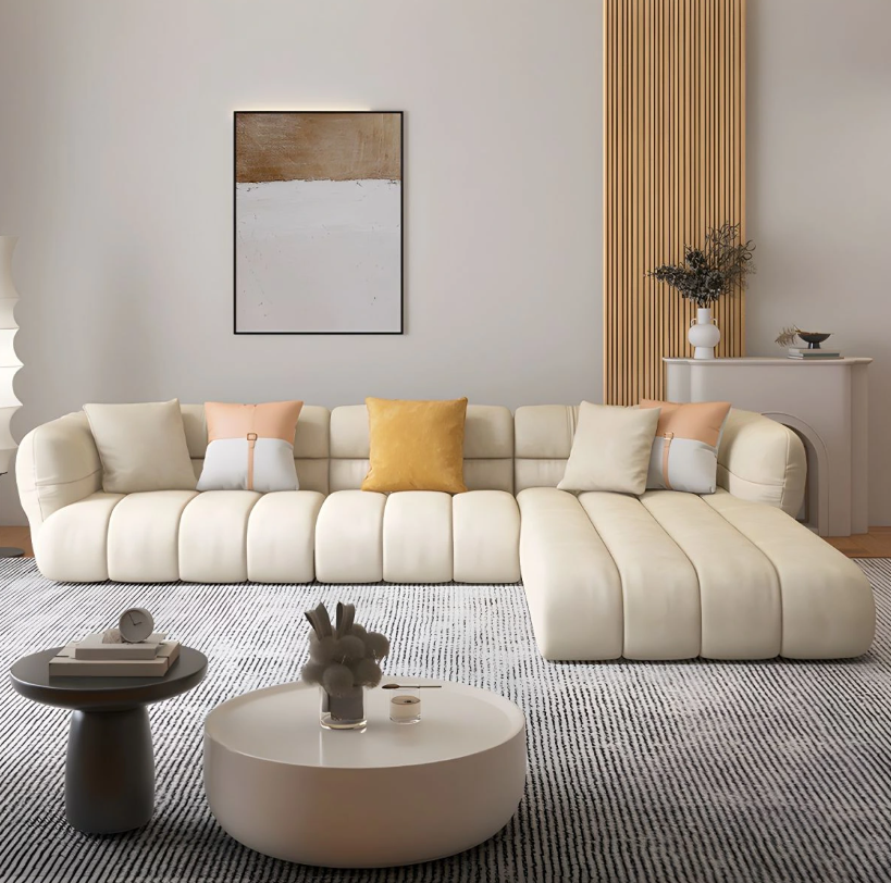 Comfynest L-Shape Sectional Sofa with Chair and Ottoman – Stylish, Versatile & Comfortable