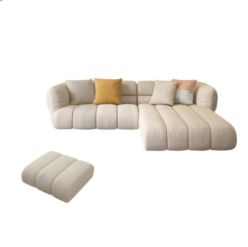 Comfynest L-Shape Sectional Sofa with Chair and Ottoman – Stylish, Versatile & Comfortable