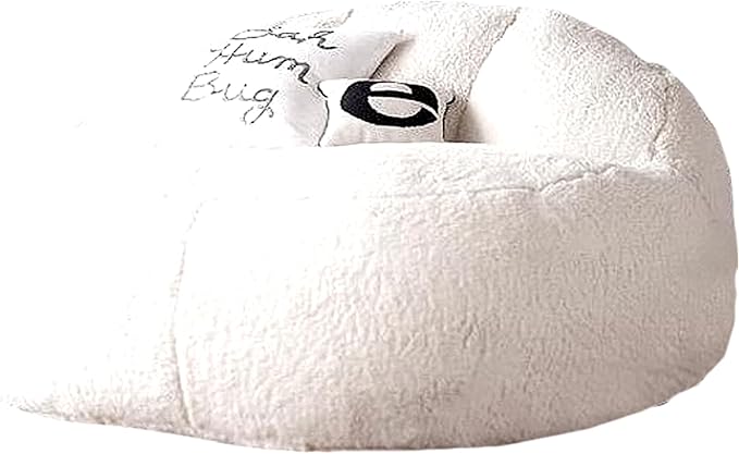 Comfynest New Bean Bag Sofa Bed - Filling Stuffed Giant Bean Bag Stool Relax Lounge Chair Tatami Futon Floor Seating Furniture (Large)