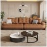 Comfynest Beige Loveseat In Modern Design With Tuxedo Arm And Stain Resistant Feature 146 X 66 X 60 Cm Beige/Green