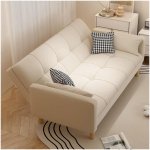 Comfynest Modern Convertible Sleeper Sofa Bed with Wooden Frame - 2 Seater Sofa Cum Bed for Living Room, Guest Room & Small Spaces | Tech Cloth Tufted Back