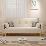 Comfynest Modern Convertible Sleeper Sofa Bed with Wooden Frame - 2 Seater Sofa Cum Bed for Living Room, Guest Room & Small Spaces | Tech Cloth Tufted Back