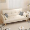 Comfynest Modern Convertible Sleeper Sofa Bed with Wooden Frame - 2 Seater Sofa Cum Bed for Living Room, Guest Room & Small Spaces | Tech Cloth Tufted Back